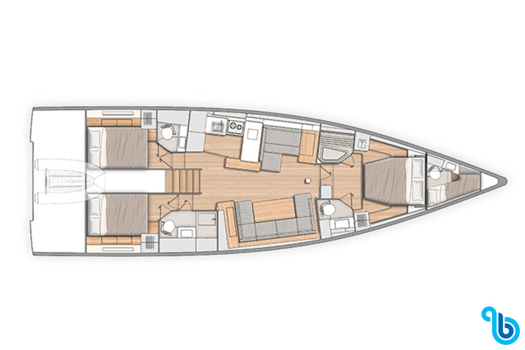 Oceanis 54, HEARTBREATH