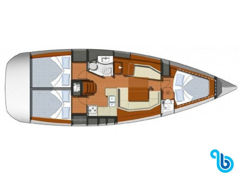 Sun Odyssey 39i, Juna