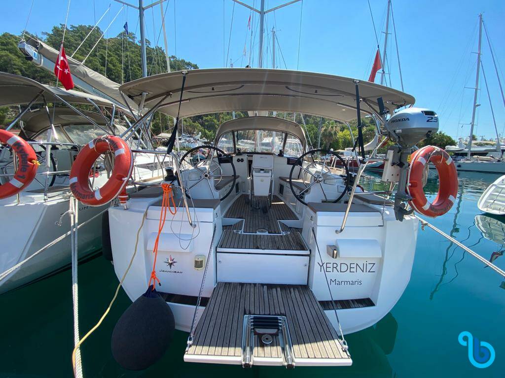 Sun Odyssey 409, Yerdeniz