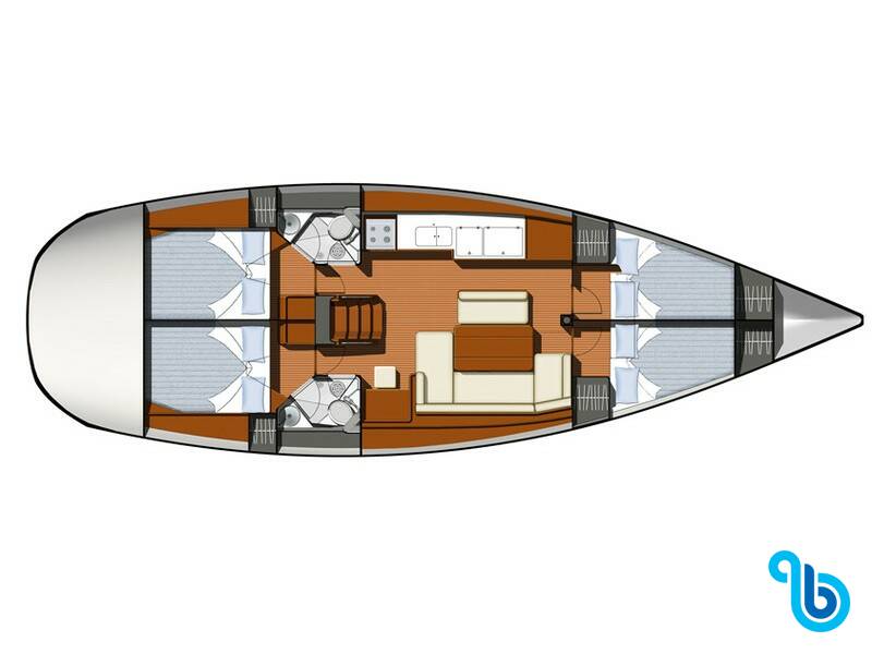 Sun Odyssey 44 i, Tewa