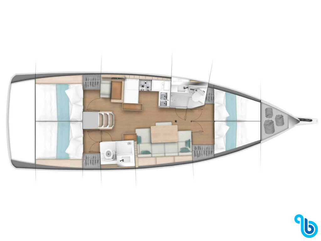 Sun Odyssey 440, Trinity