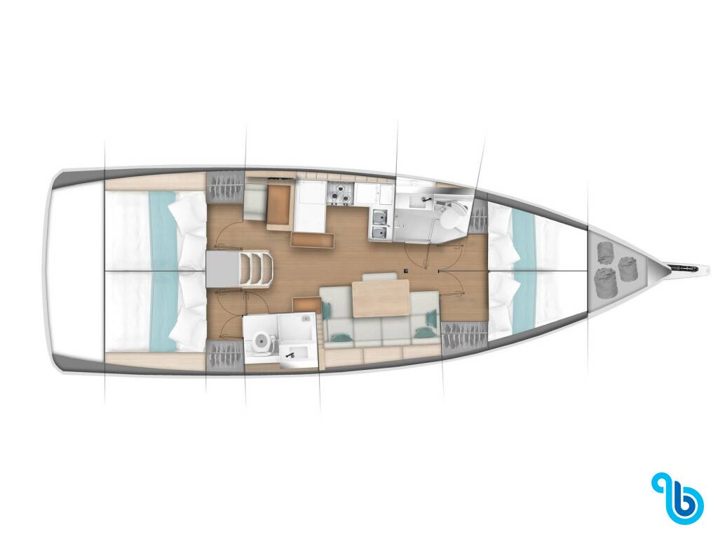 Sun Odyssey 440 , PRES-SO440-23-G