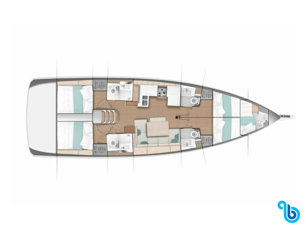 Sun Odyssey 490, MAD KISS