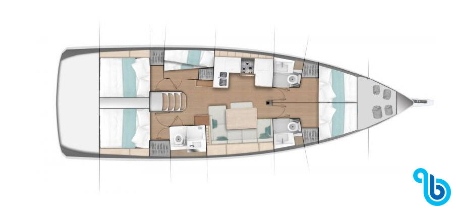 Sun Odyssey 490, POLLUX