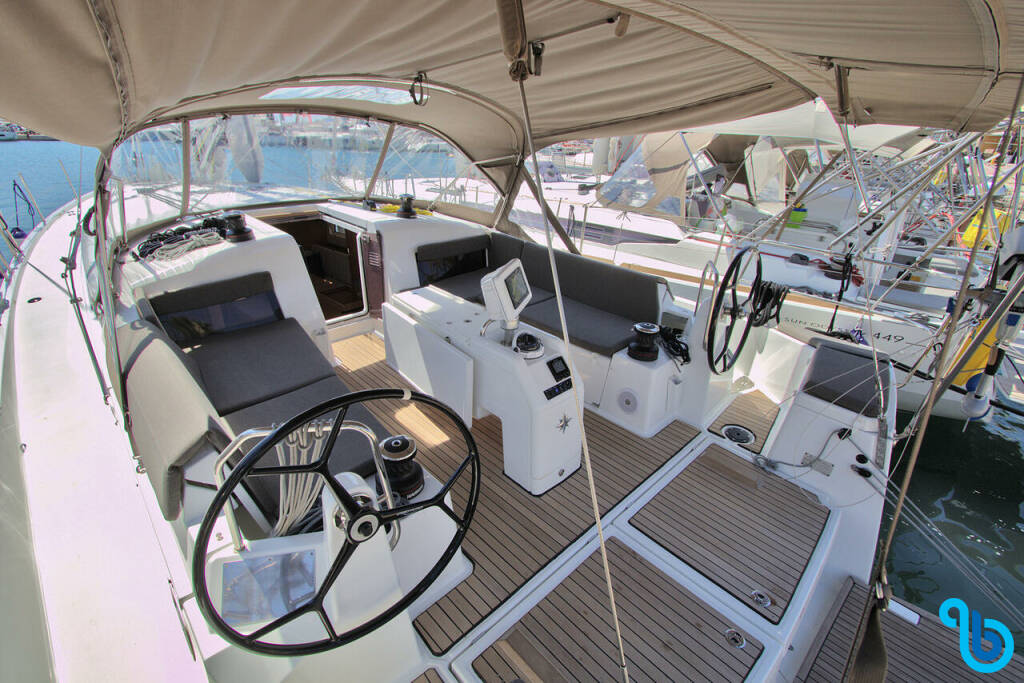 Sun Odyssey 490, Menelaos