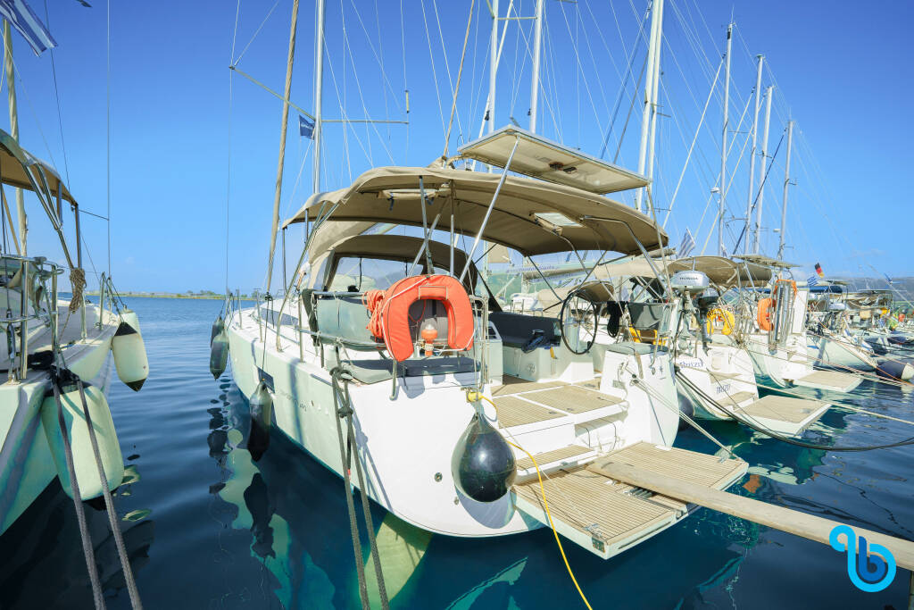 Sun Odyssey 490, Kalm