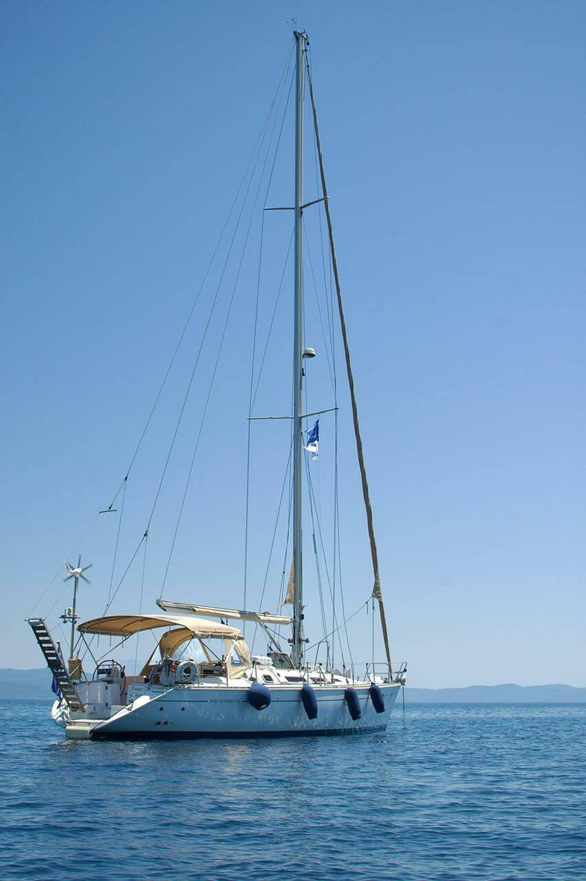 Sun Odyssey 51, Stavros tou Notou