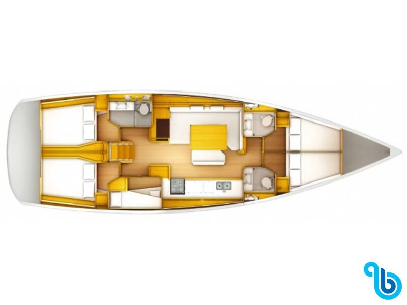 Sun Odyssey 519, Alboran Champagne (Radazul)